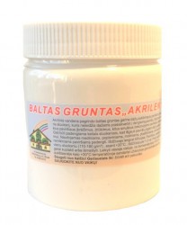 Gruntas baltas AKRILEN (500 ml)