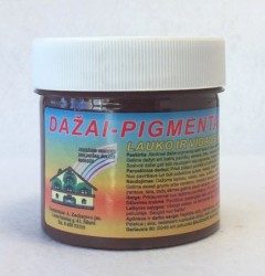Matiniai dažai – pigmentai AKRILEN Tamsiai ruda (120 ml)