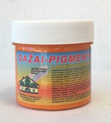 Matiniai dažai – pigmentai AKRILEN Šviesiai oranžiniai (120 ml)