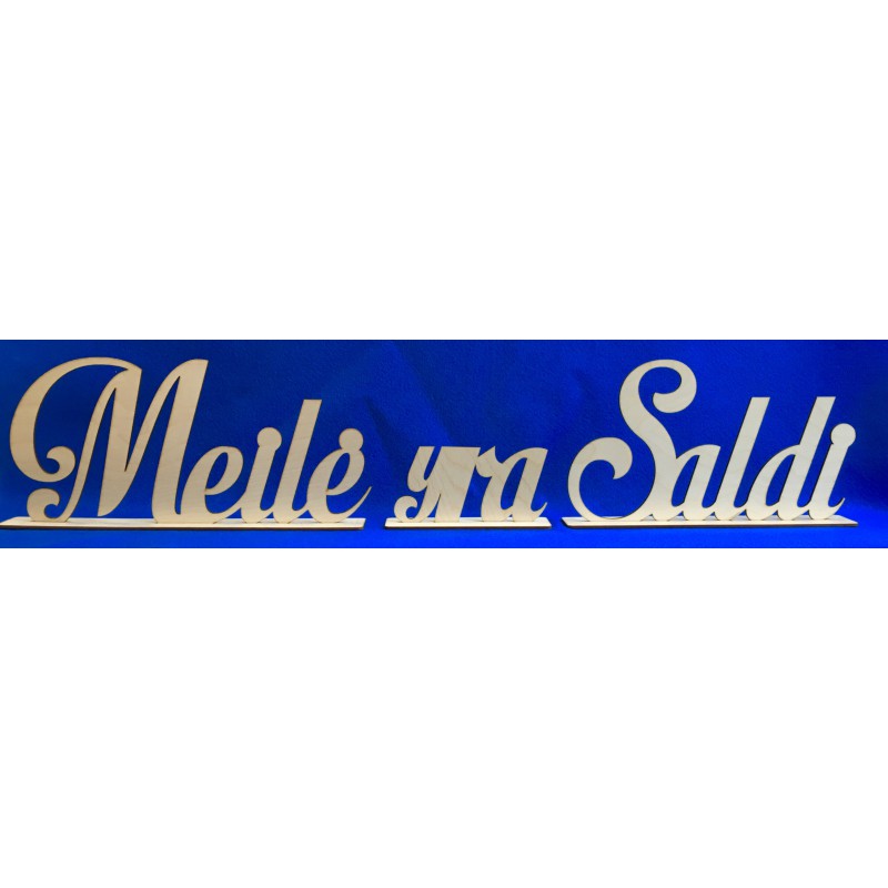 Užrašas "Meilė yra Saldi" (atskiri)