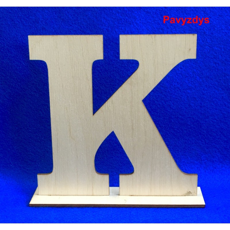 Raidė (25 cm aukštis) Raidė (25 cm aukštis)
