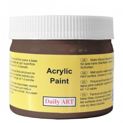 Acrylic paints Dark brown (300 ml)