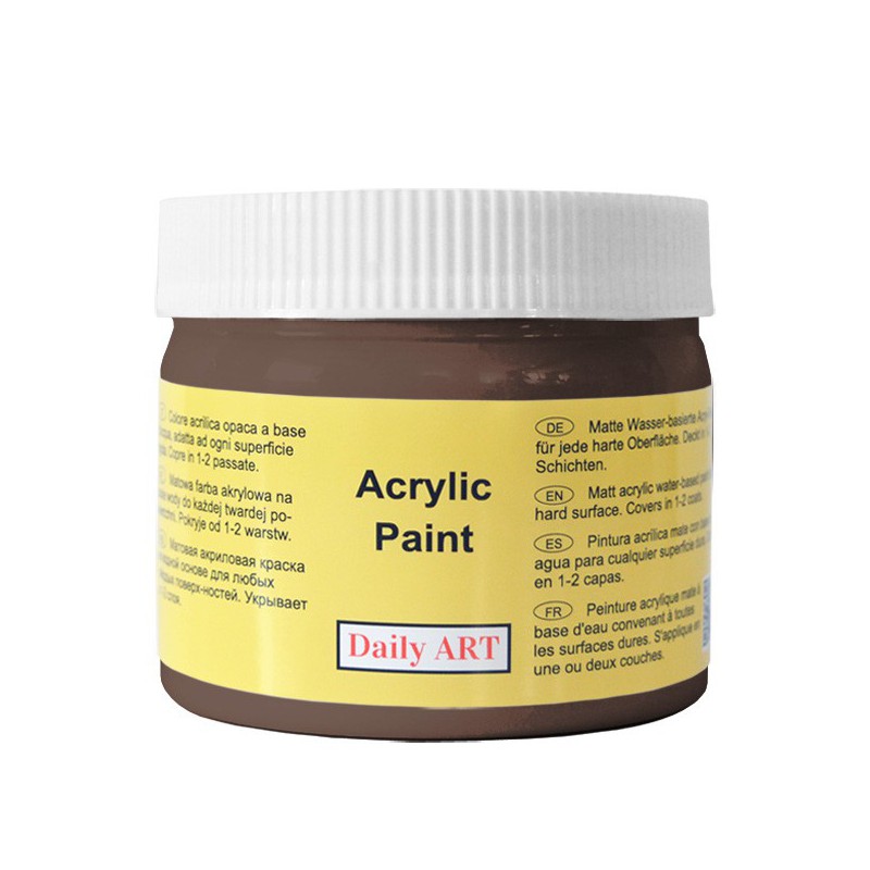 Acrylic paints Dark brown (300 ml)