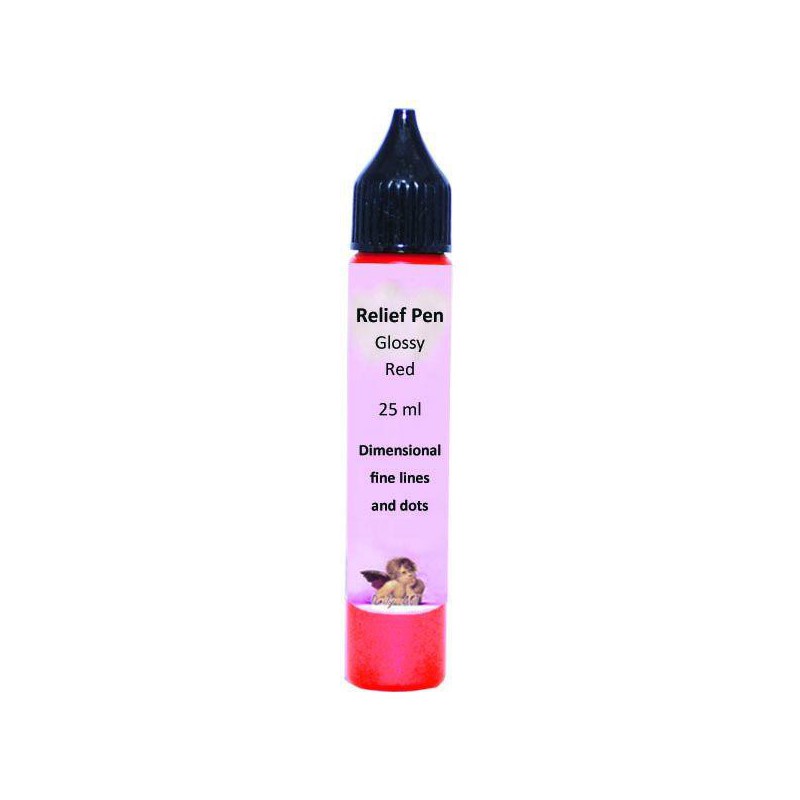 Reljefinis kontūras blizgus Raudonas (25 ml) Reljefinis kontūras blizgus Raudonas (25 ml)