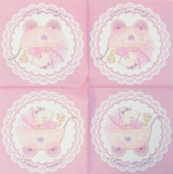 Napkin pink