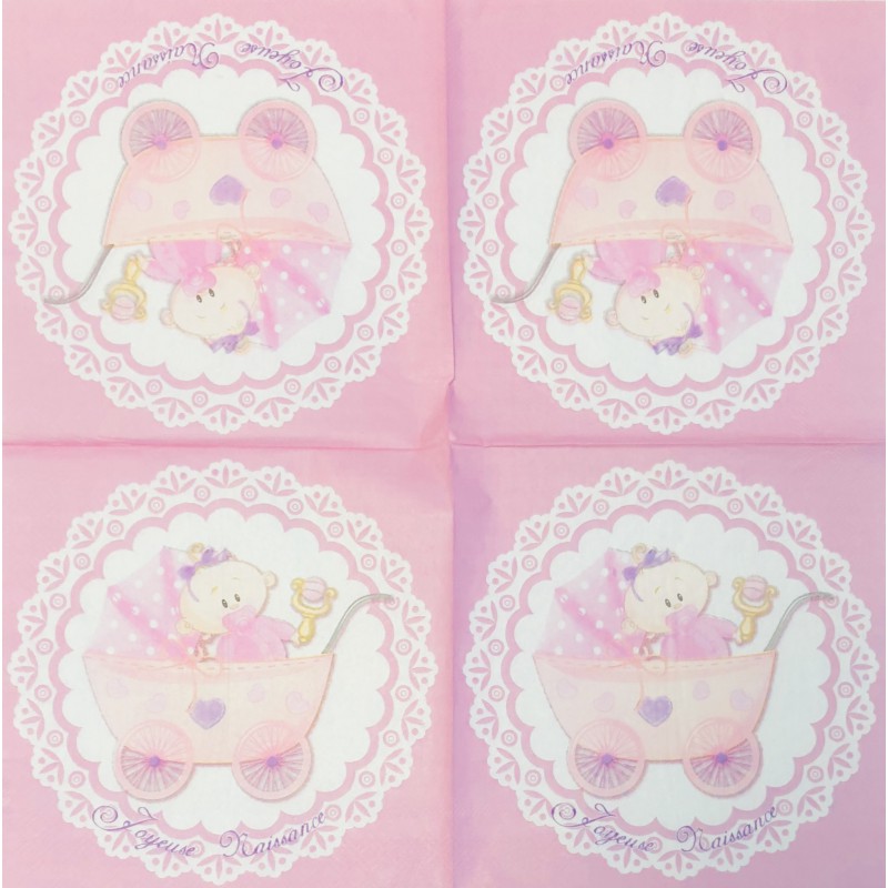 Napkin pink