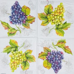 Napkin Grapes