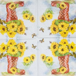 Napkin Sunflowers