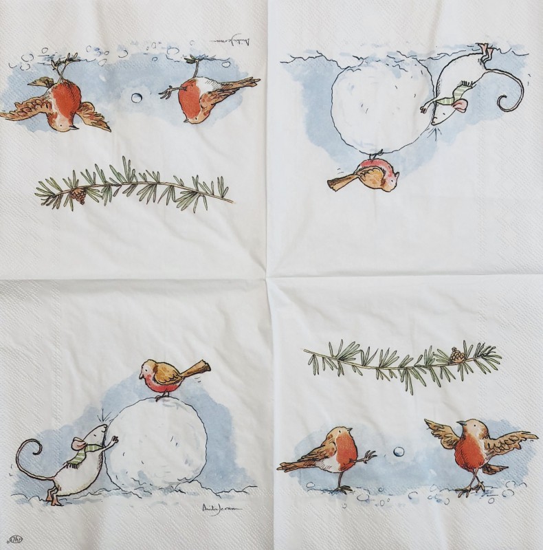 Napkin Birds