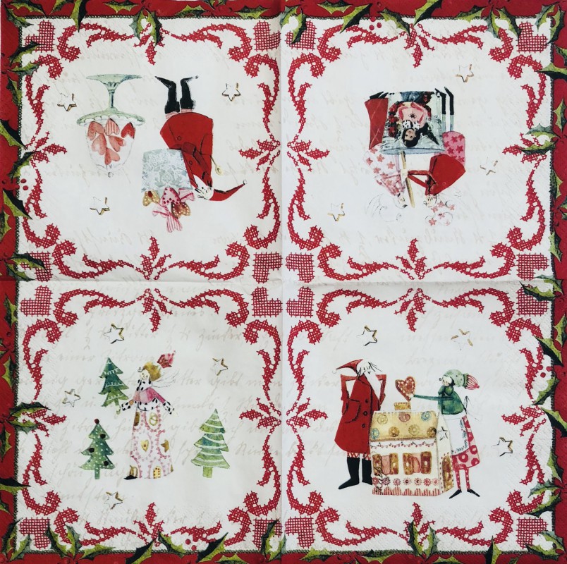 Napkin Christmas