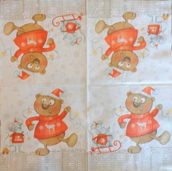 Napkin Teddy bear