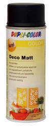 Purškiami dažai Deco matt 400 ml Juodi