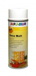 Purškiami dažai Deco matt 400 ml Balti