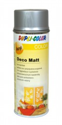 Purškiami dažai Deco matt 400 ml Silver