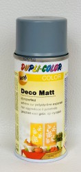 Deco matt Spray paint 150ml Silver grey