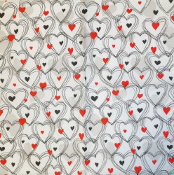 Napkin Hearts