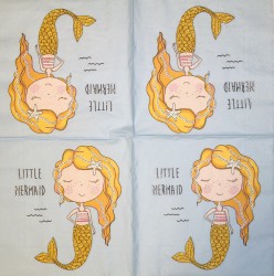 Napkin Mermaid