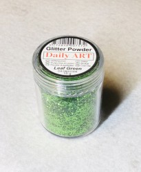 Glitter powder Leaf green (15 g)