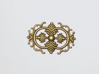 Azur plate Bronze