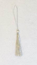 Tassel 7 cm Silver