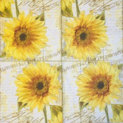 Napkin Sunflower