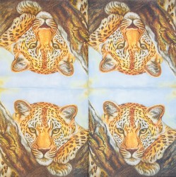 Napkin Leopard