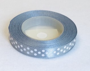 Satin Ribbon Silver (1,2cm, 18m)