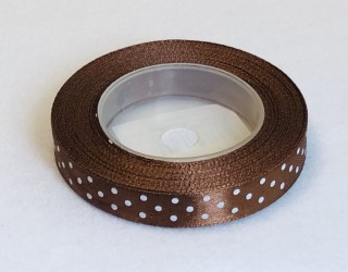 Satin Ribbon Brown (1,2cm, 18m)