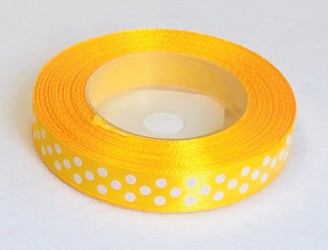 Satin Ribbon Dark yellow (1,2cm, 18m)