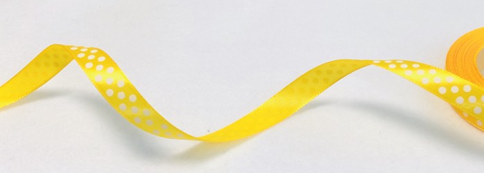 Satin Ribbon Dark yellow (1,2cm, 1m)