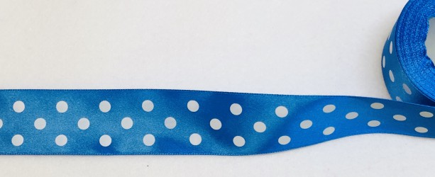 Satin Ribbon Blue (3,8cm, 1m)