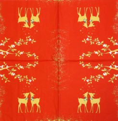 Napkin Roe Deers