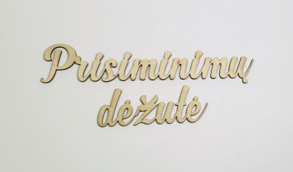 Words: Prisiminimų dėžutė