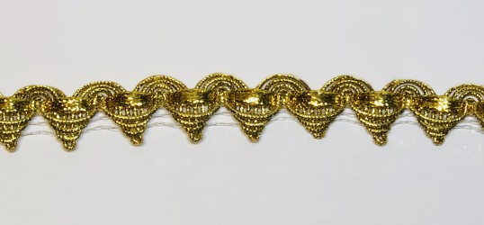 Lace trim Gold (1m, 2cm)