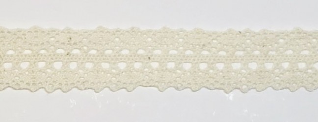 Lace trim Linen (1m, 2,5cm)
