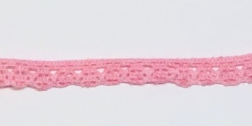 Medvilninė juostelė Rožinė (1 m, 1 cm)