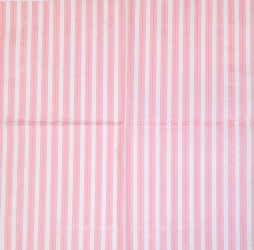 Napkin Pink stripes