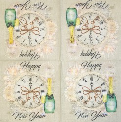 Napkin New year