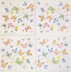 Napkin Butterflies