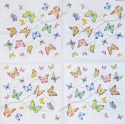 Napkin Butterflies