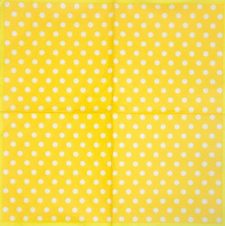 Napkin Yellow dots