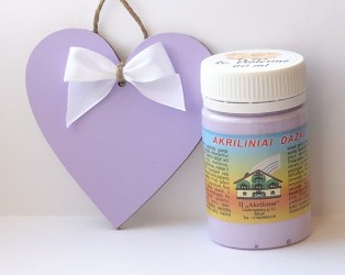 Matiniai akriliniai dažai Šviesiai violetinė (60ml)