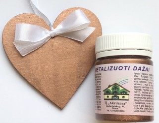 Metalizuoti dažai Varis (50 ml)