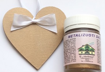 Metalizuoti dažai Antikinis auksas (50 ml)