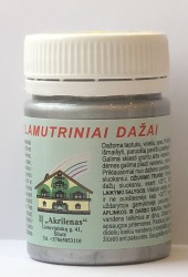 Perlamutriniai dažai AKRILEN Sidabriniai (50 ml)