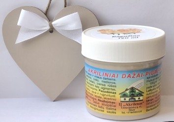 Matiniai akriliniai dažai Kapučino (120ml)