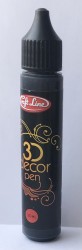 3D decor pen Black 30ml