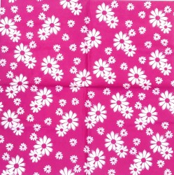 Napkin Flowers Pink