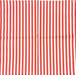 Napkin Stripes red
