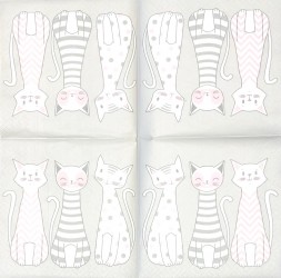 Napkin Cats